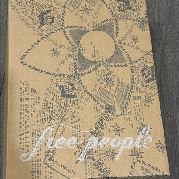 Free People leather Cowboy Black Textured Ankle Boots - Picture 4 of 8